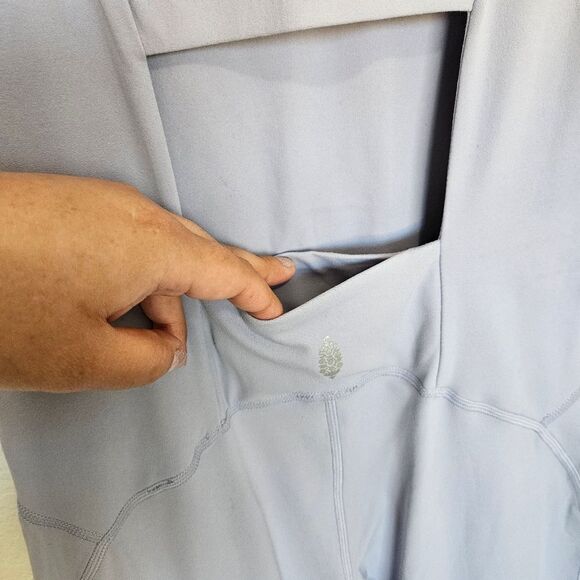 NWT FP Movement Free People | Never Better One-Piece Platinum Womens Large - Picture 9 of 11